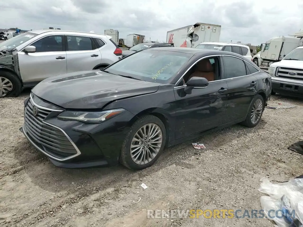 1 Фотография поврежденного автомобиля 4T1BZ1FB1KU003493 TOYOTA AVALON 2019