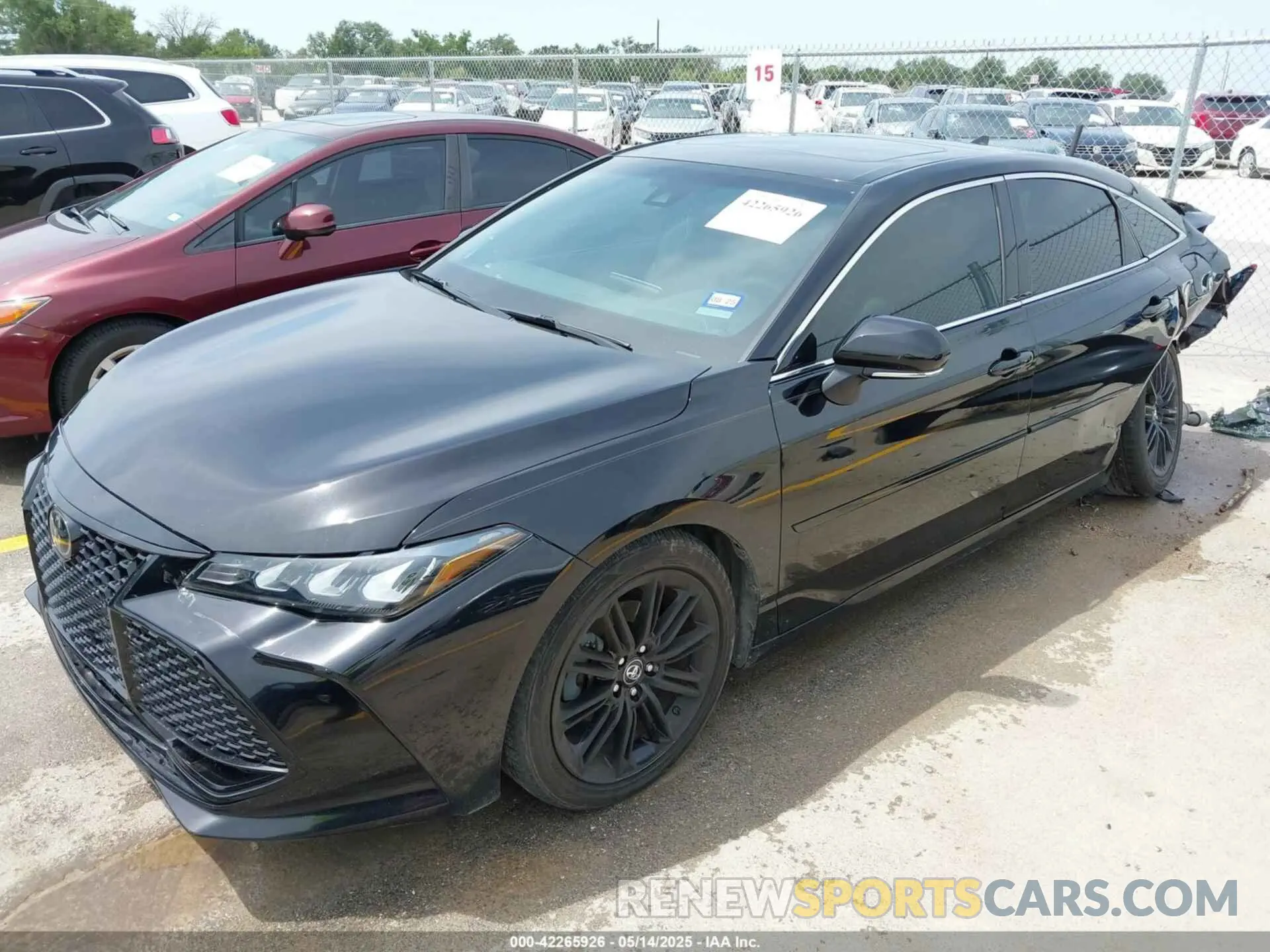 2 Photograph of a damaged car 4T1BZ1FB2KU012283 TOYOTA AVALON 2019