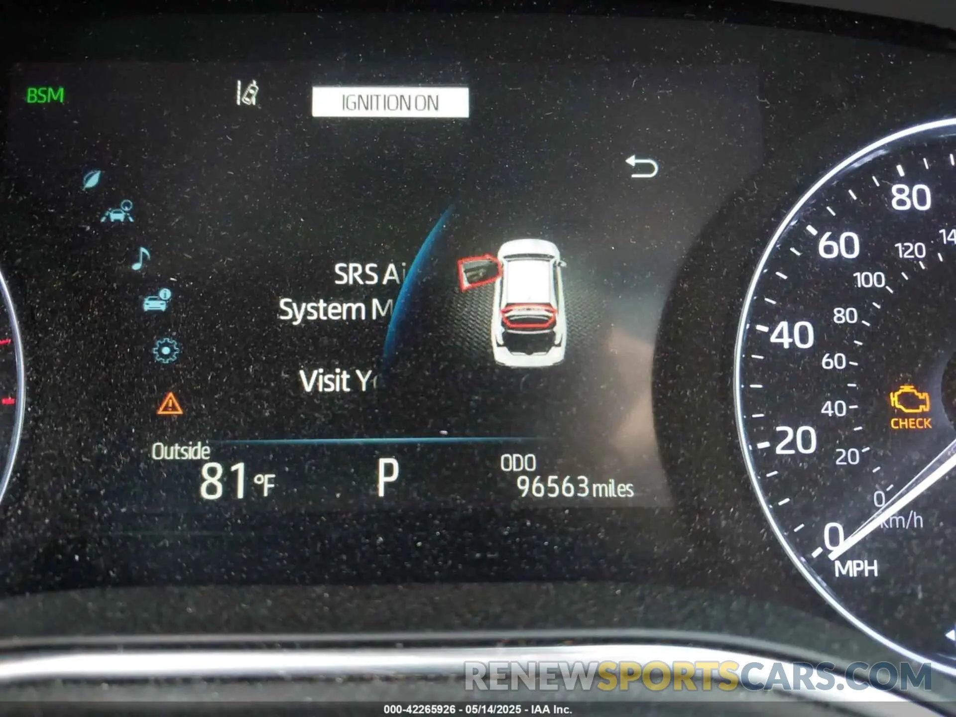 7 Photograph of a damaged car 4T1BZ1FB2KU012283 TOYOTA AVALON 2019