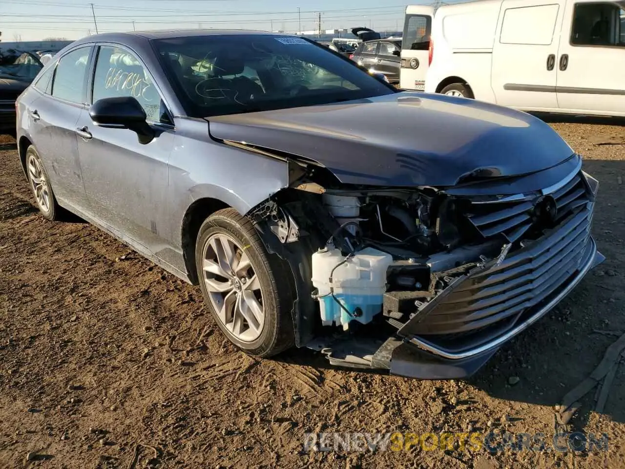 1 Photograph of a damaged car 4T1BZ1FB2KU031965 TOYOTA AVALON 2019