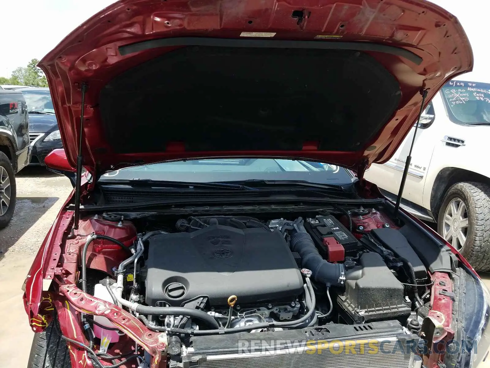 7 Photograph of a damaged car 4T1BZ1FB2KU037362 TOYOTA AVALON 2019