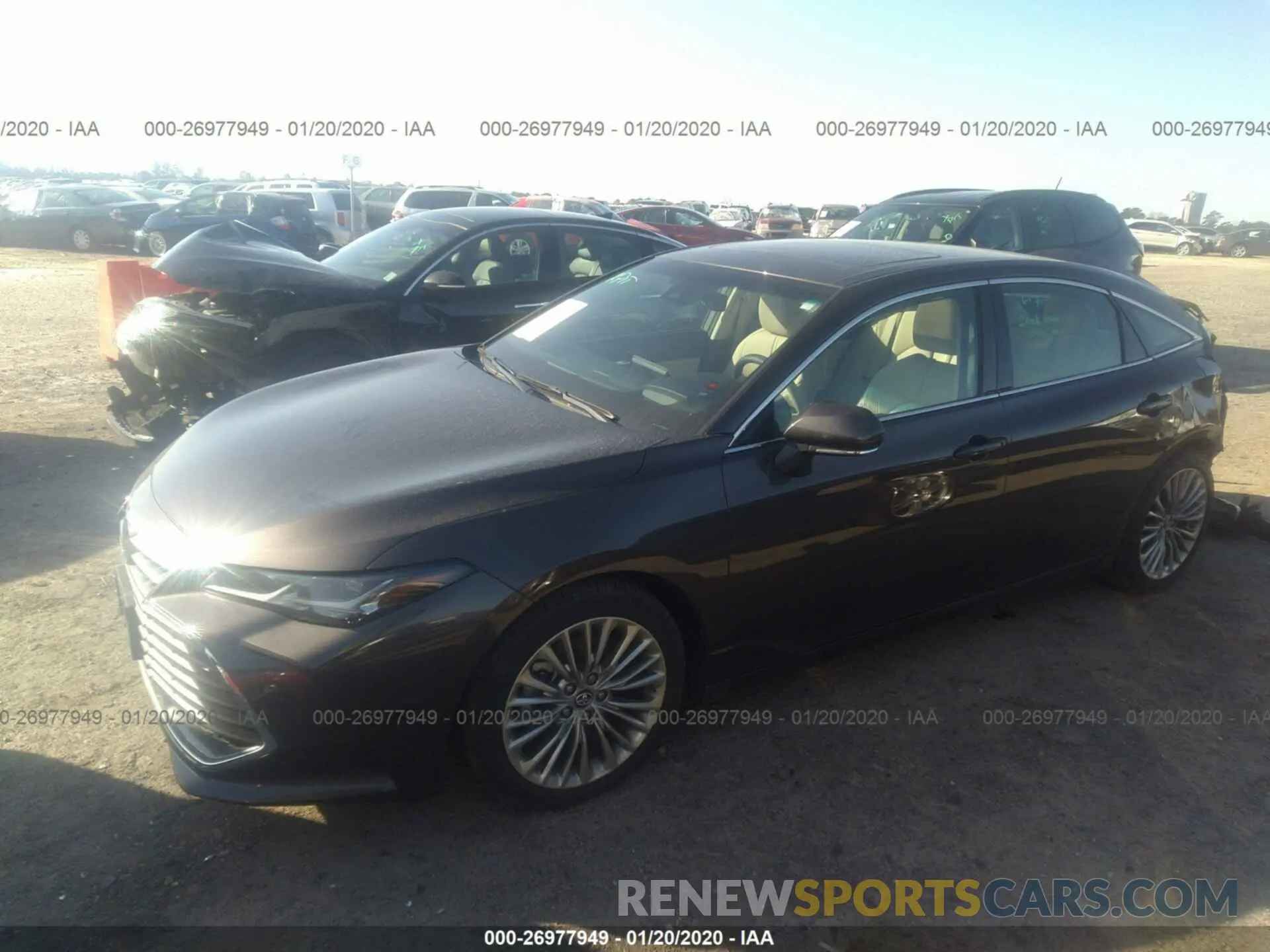 2 Photograph of a damaged car 4T1BZ1FB3KU035085 TOYOTA AVALON 2019