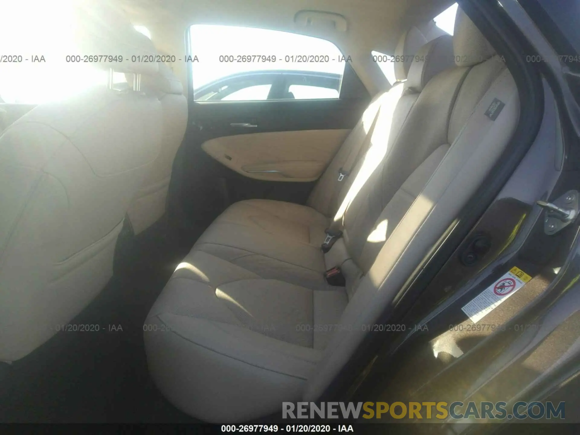 8 Photograph of a damaged car 4T1BZ1FB3KU035085 TOYOTA AVALON 2019