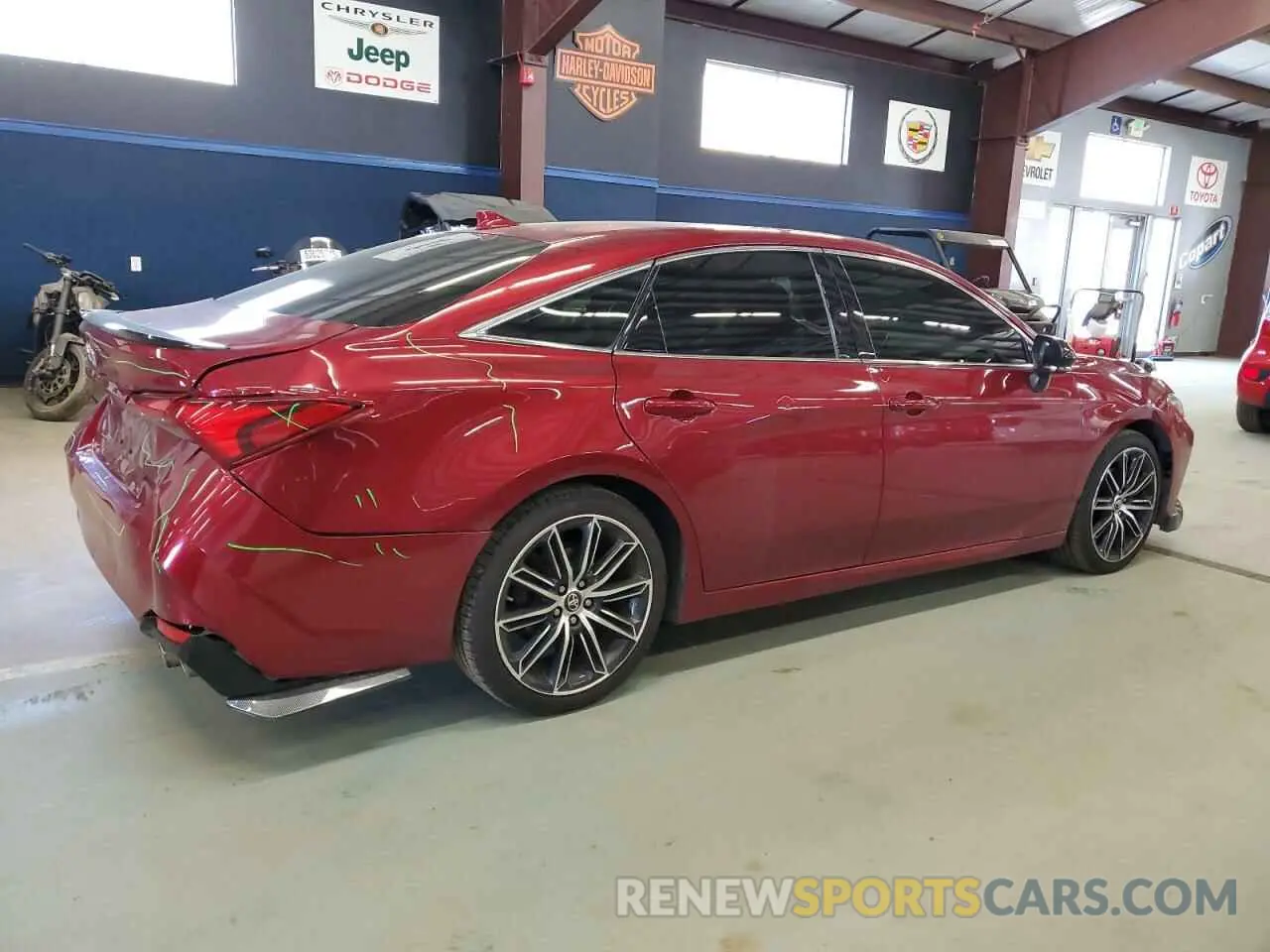 3 Photograph of a damaged car 4T1BZ1FB4KU002466 TOYOTA AVALON 2019
