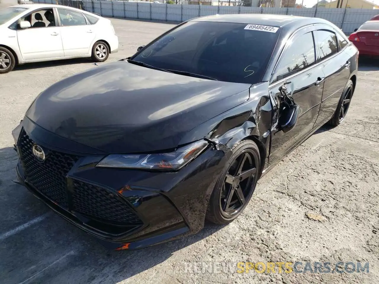1 Photograph of a damaged car 4T1BZ1FB5KU017543 TOYOTA AVALON 2019