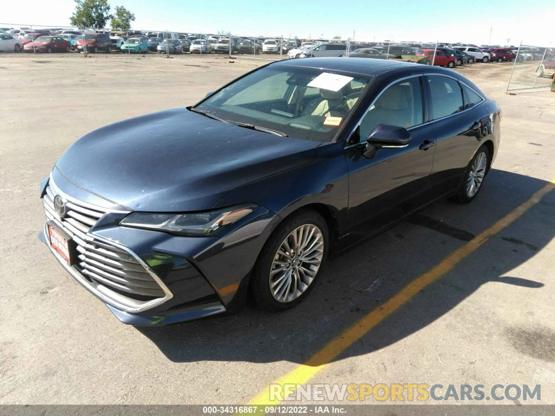 2 Photograph of a damaged car 4T1BZ1FB6KU011136 TOYOTA AVALON 2019