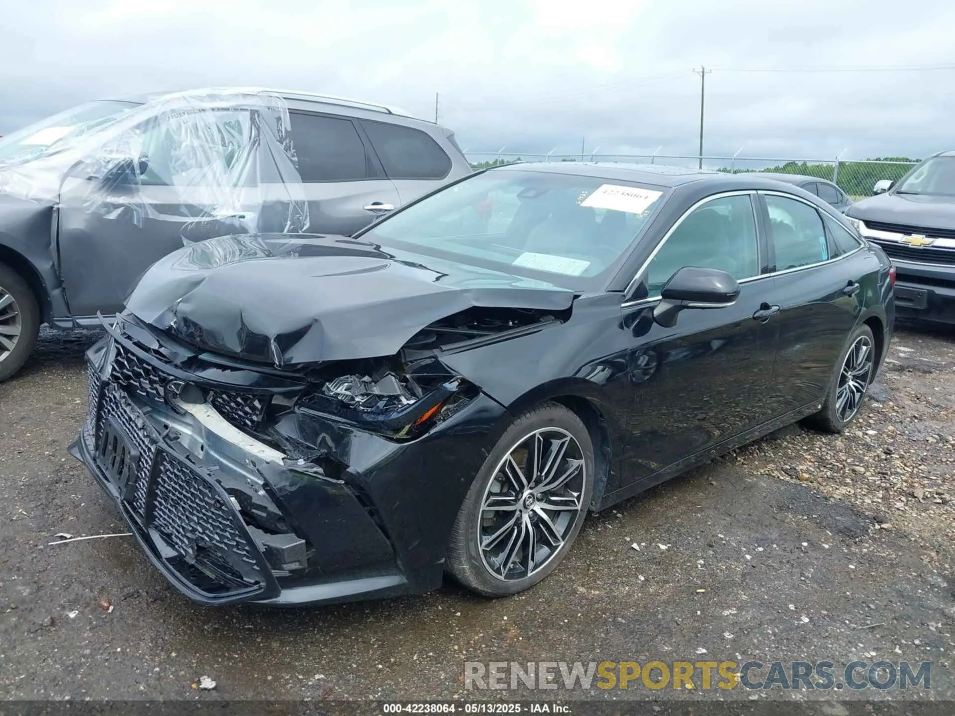 2 Фотография поврежденного автомобиля 4T1BZ1FB6KU018376 TOYOTA AVALON 2019