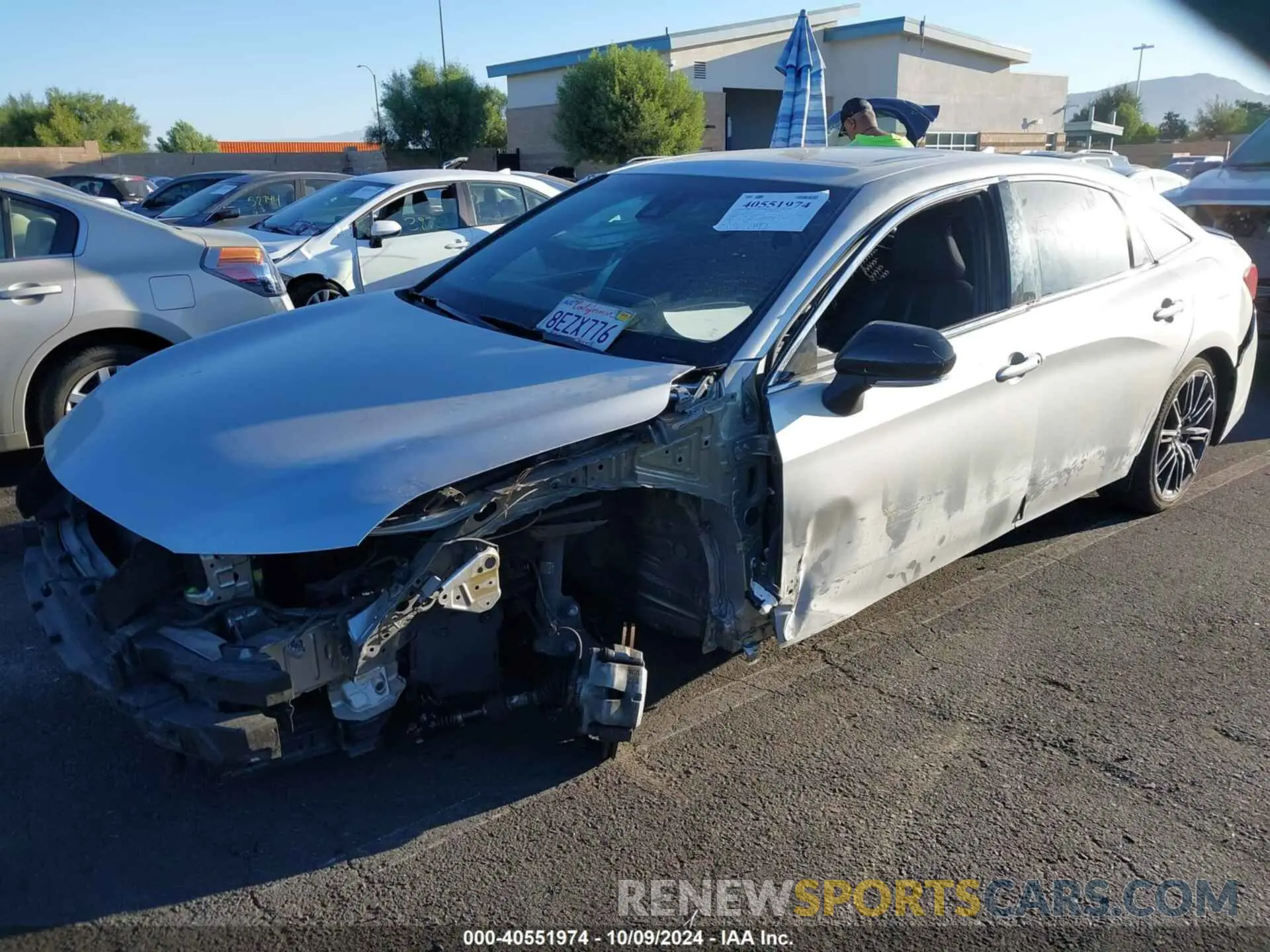 6 Фотография поврежденного автомобиля 4T1BZ1FB8KU009422 TOYOTA AVALON 2019