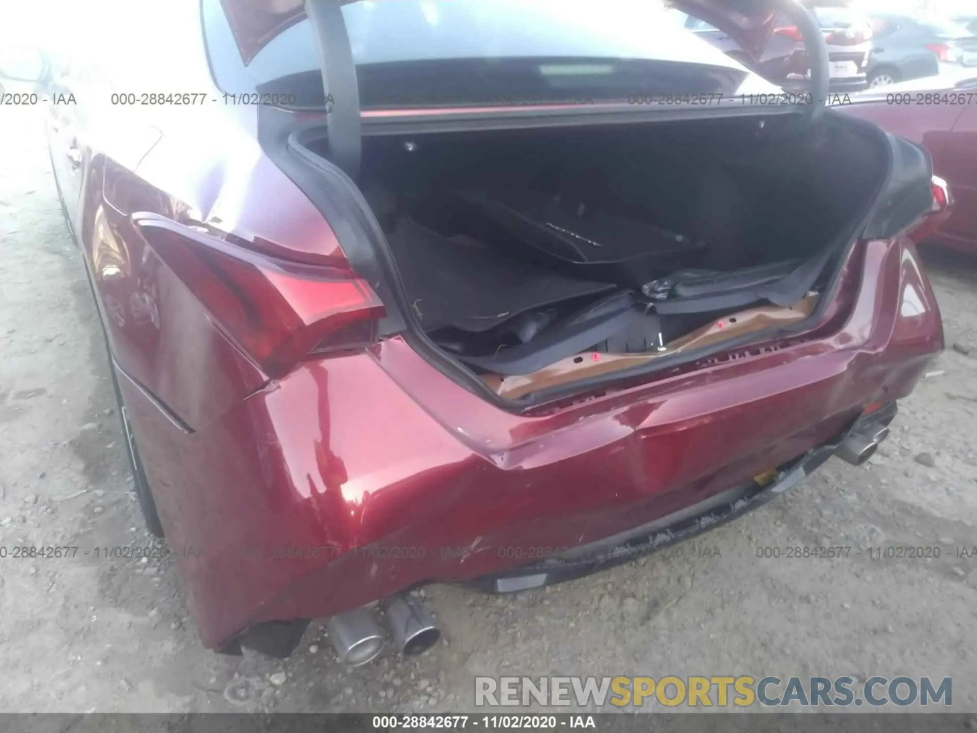 6 Photograph of a damaged car 4T1BZ1FB8KU025376 TOYOTA AVALON 2019