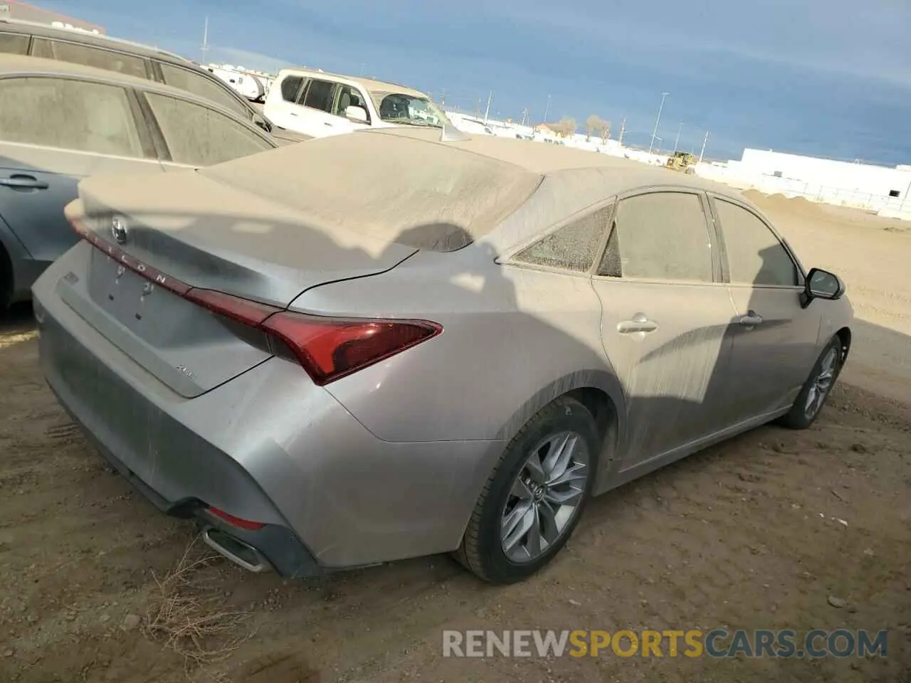 3 Photograph of a damaged car 4T1BZ1FB8KU035177 TOYOTA AVALON 2019