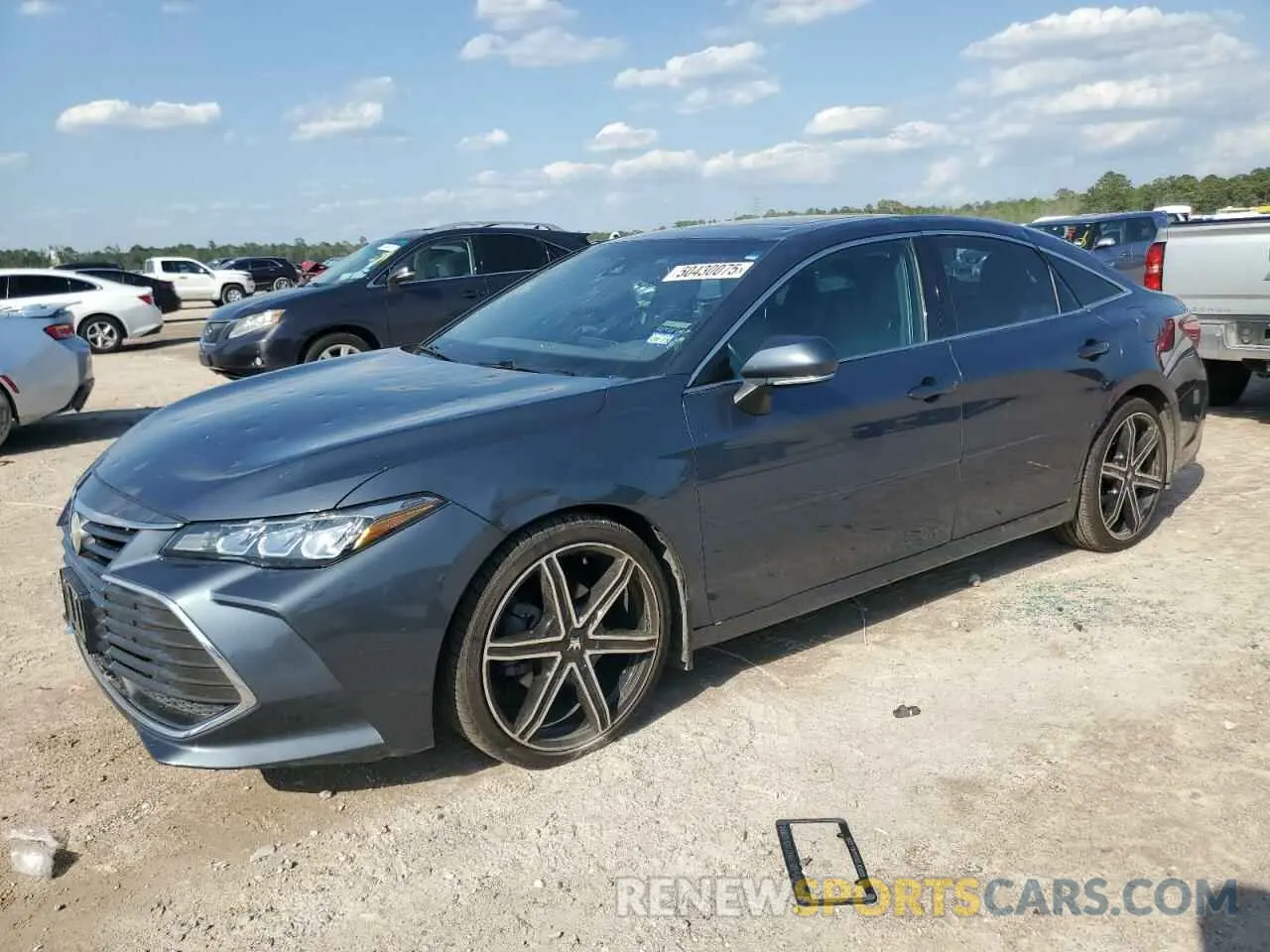 1 Photograph of a damaged car 4T1BZ1FB9KU035799 TOYOTA AVALON 2019