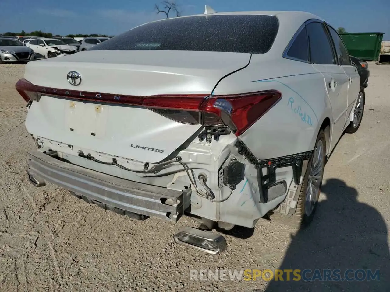 9 Фотография поврежденного автомобиля 4T1BZ1FBXKU018767 TOYOTA AVALON 2019