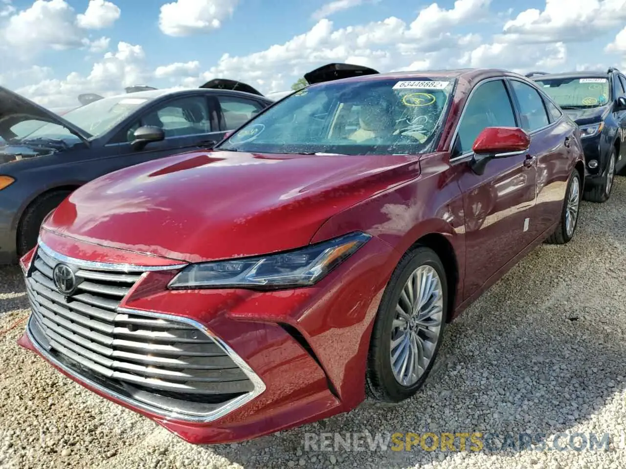 2 Фотография поврежденного автомобиля 4T1BZ1FBXKU031566 TOYOTA AVALON 2019