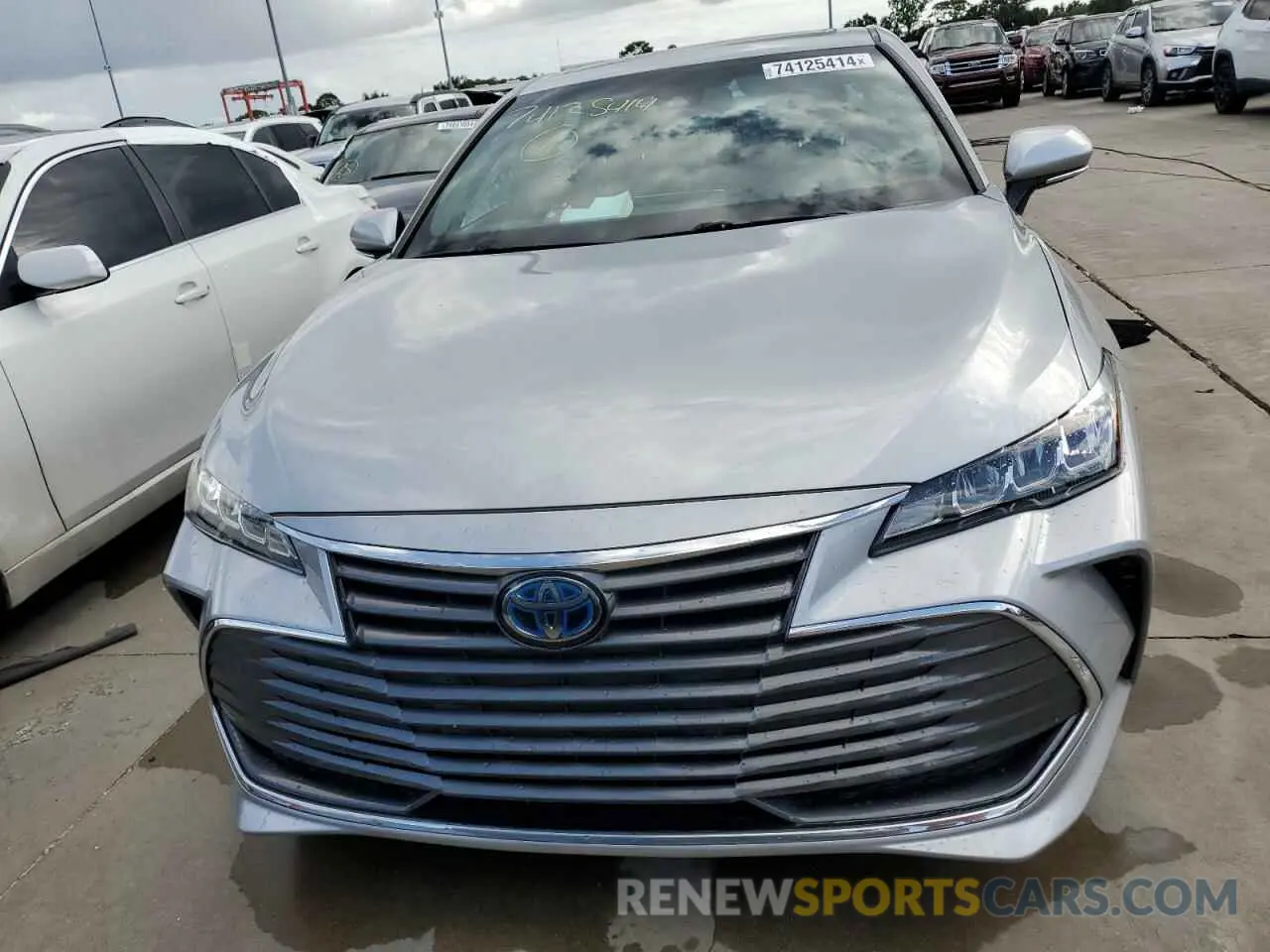 5 Фотография поврежденного автомобиля 4T1A21FBXLU016423 TOYOTA AVALON 2020