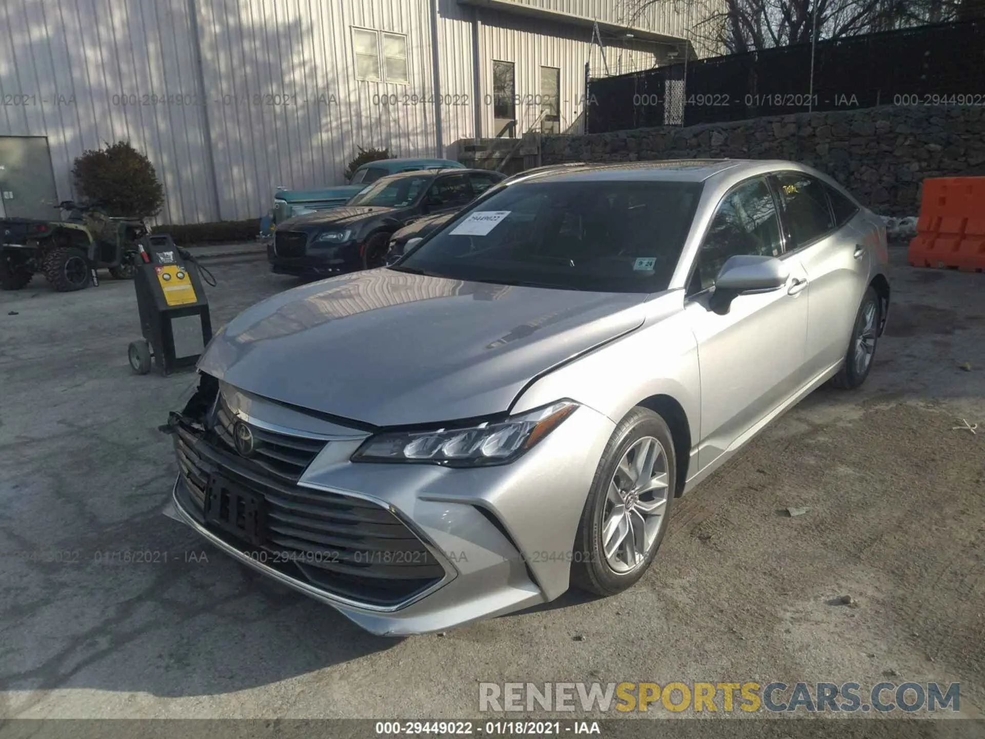 2 Photograph of a damaged car 4T1AZ1FB5LU039359 TOYOTA AVALON 2020