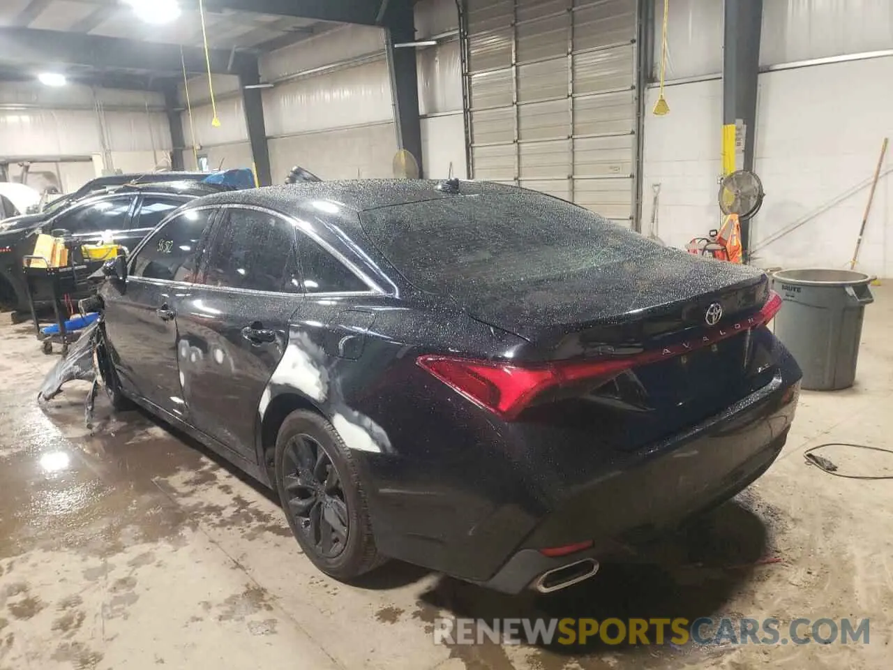 3 Фотография поврежденного автомобиля 4T1AZ1FBXLU045271 TOYOTA AVALON 2020