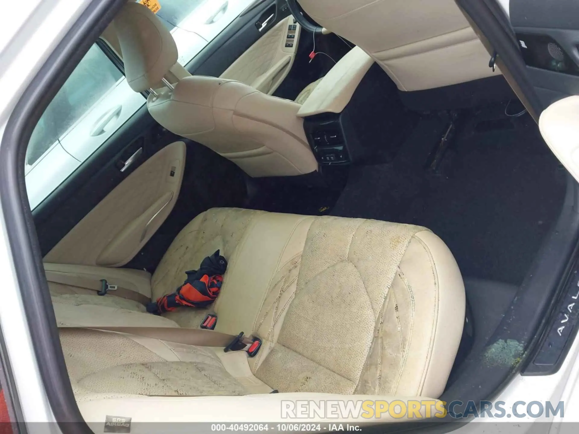 8 Фотография поврежденного автомобиля 4T1C21FB8LU016087 TOYOTA AVALON 2020