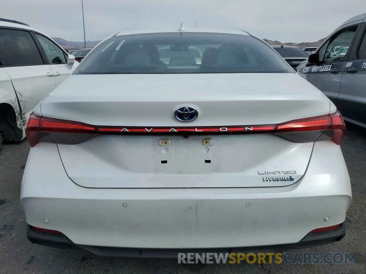 6 Фотография поврежденного автомобиля 4T1D21FB4LU014566 TOYOTA AVALON 2020