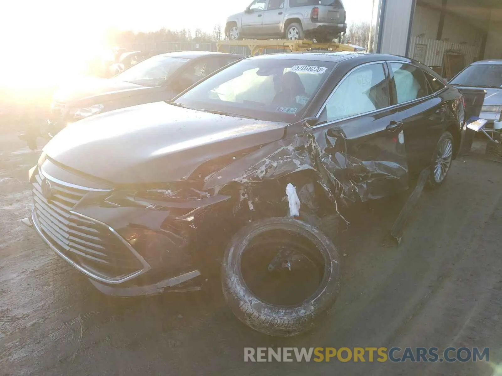 2 Photograph of a damaged car 4T1D21FB4LU018276 TOYOTA AVALON 2020