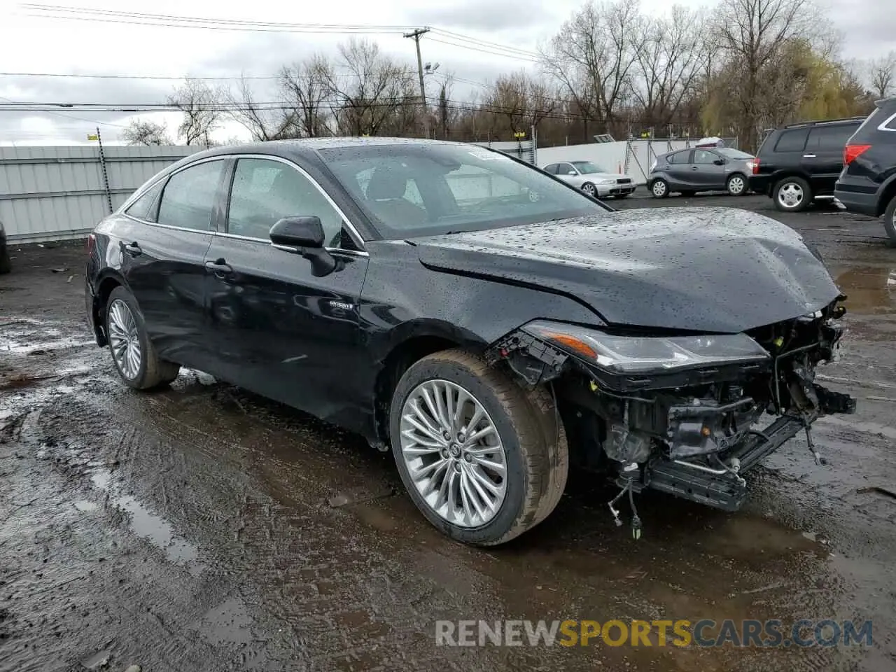 4 Photograph of a damaged car 4T1D21FB9LU014255 TOYOTA AVALON 2020