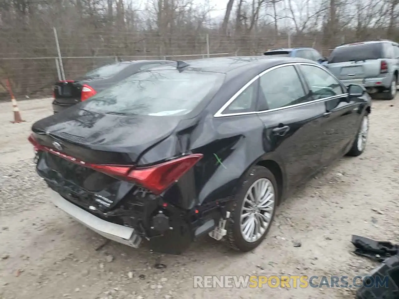 4 Фотография поврежденного автомобиля 4T1D21FBXLU018024 TOYOTA AVALON 2020