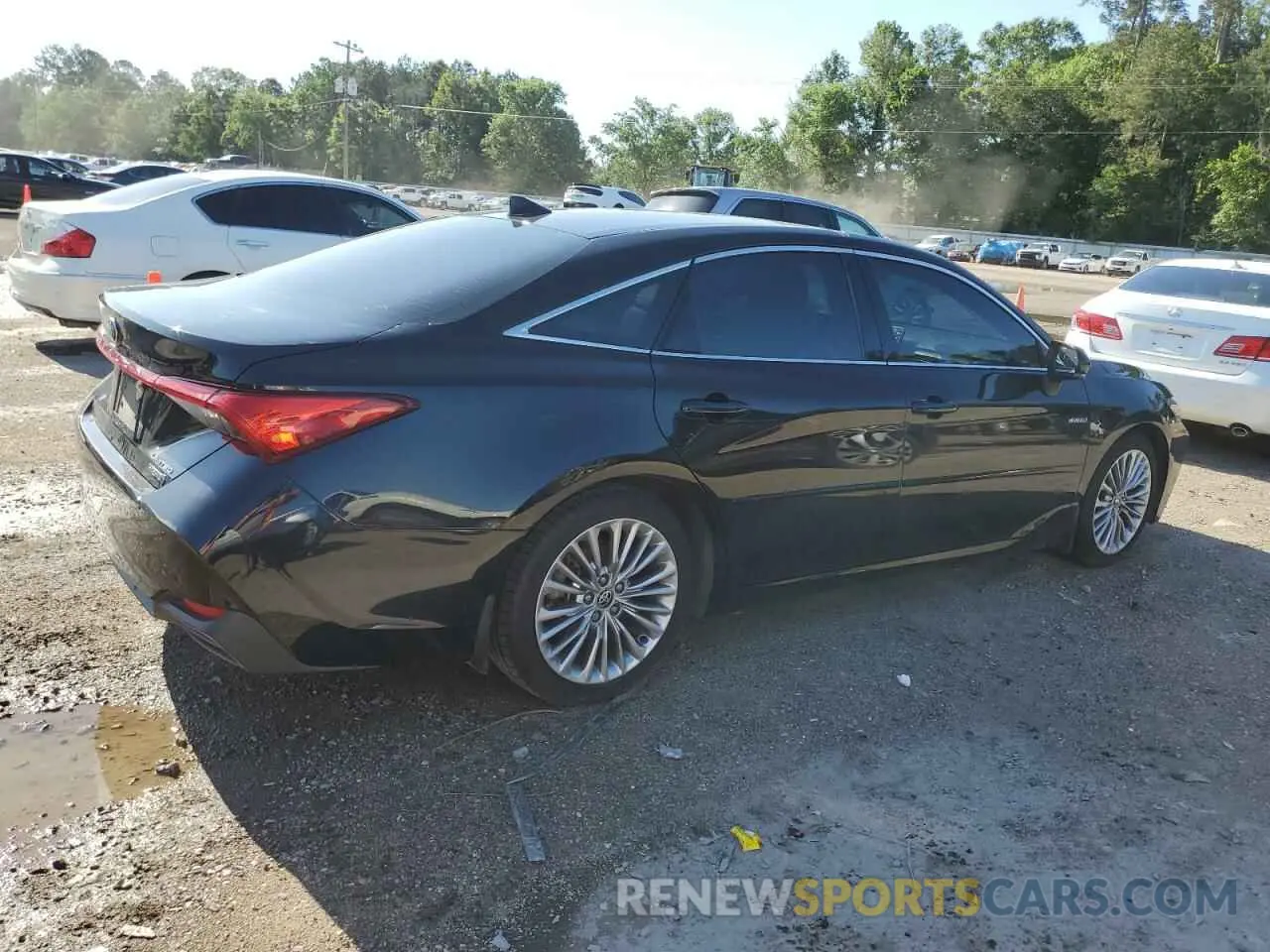 3 Photograph of a damaged car 4T1D21FBXLU018363 TOYOTA AVALON 2020