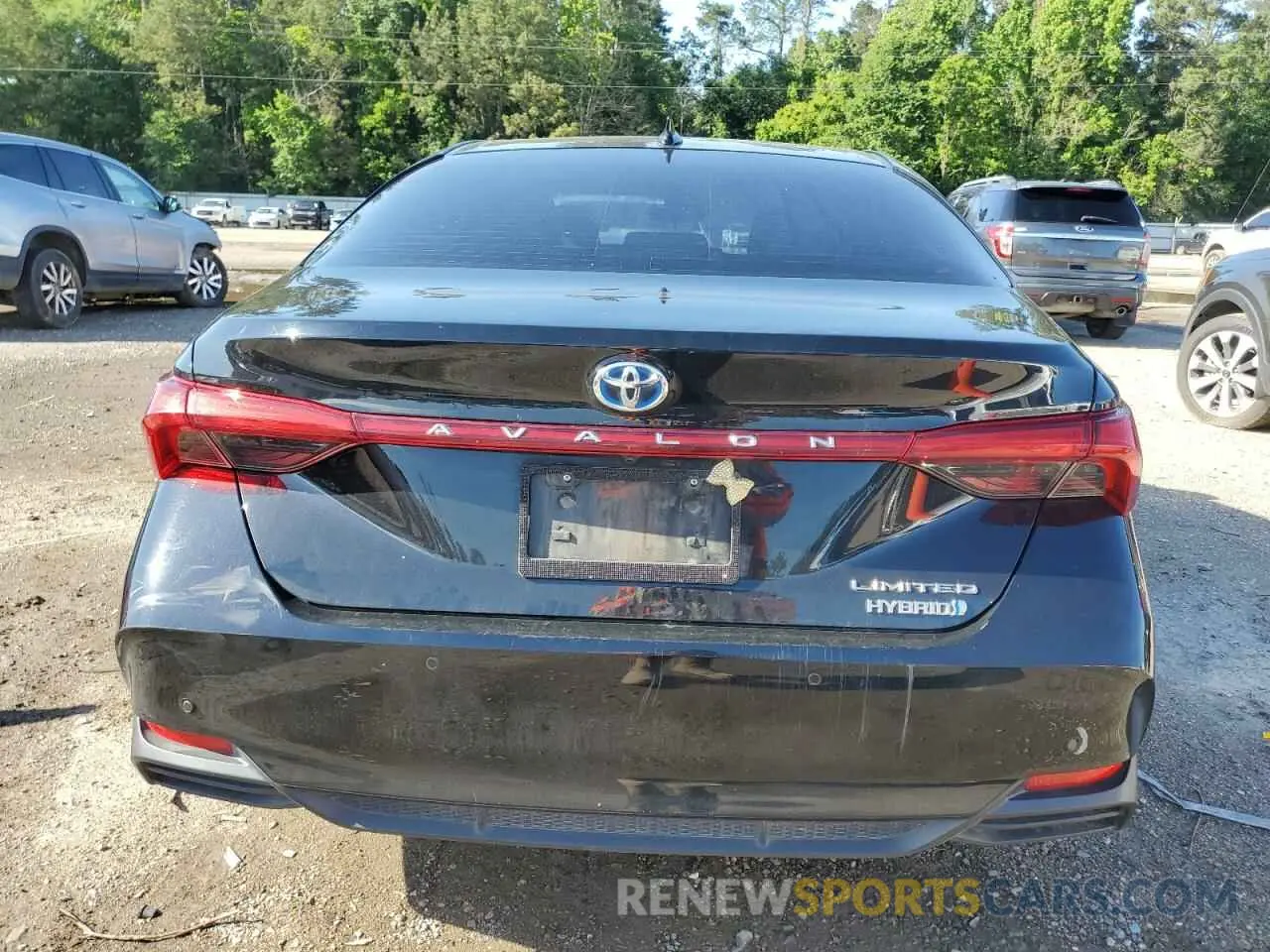 6 Photograph of a damaged car 4T1D21FBXLU018363 TOYOTA AVALON 2020