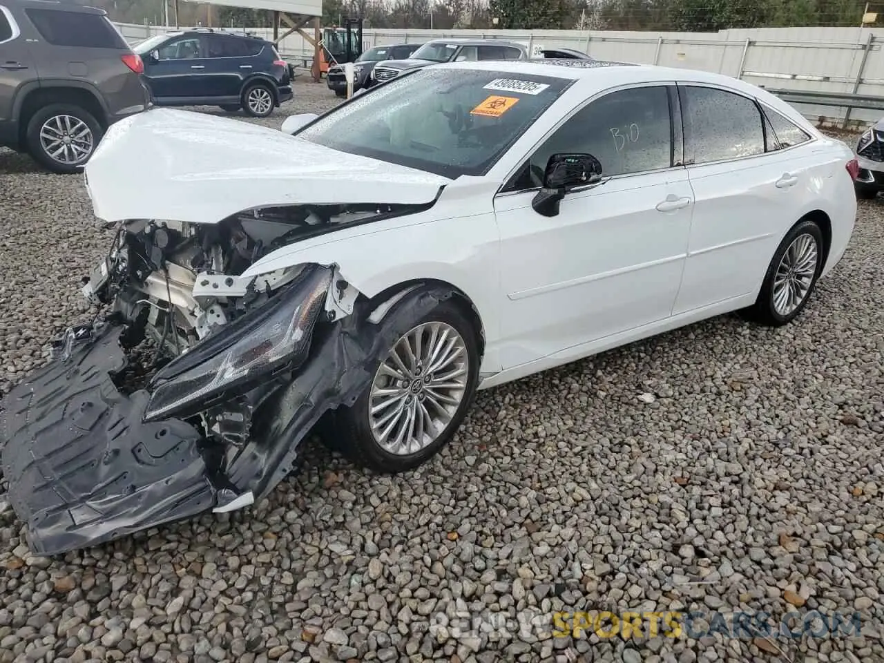 1 Photograph of a damaged car 4T1DZ1FB0LU052114 TOYOTA AVALON 2020