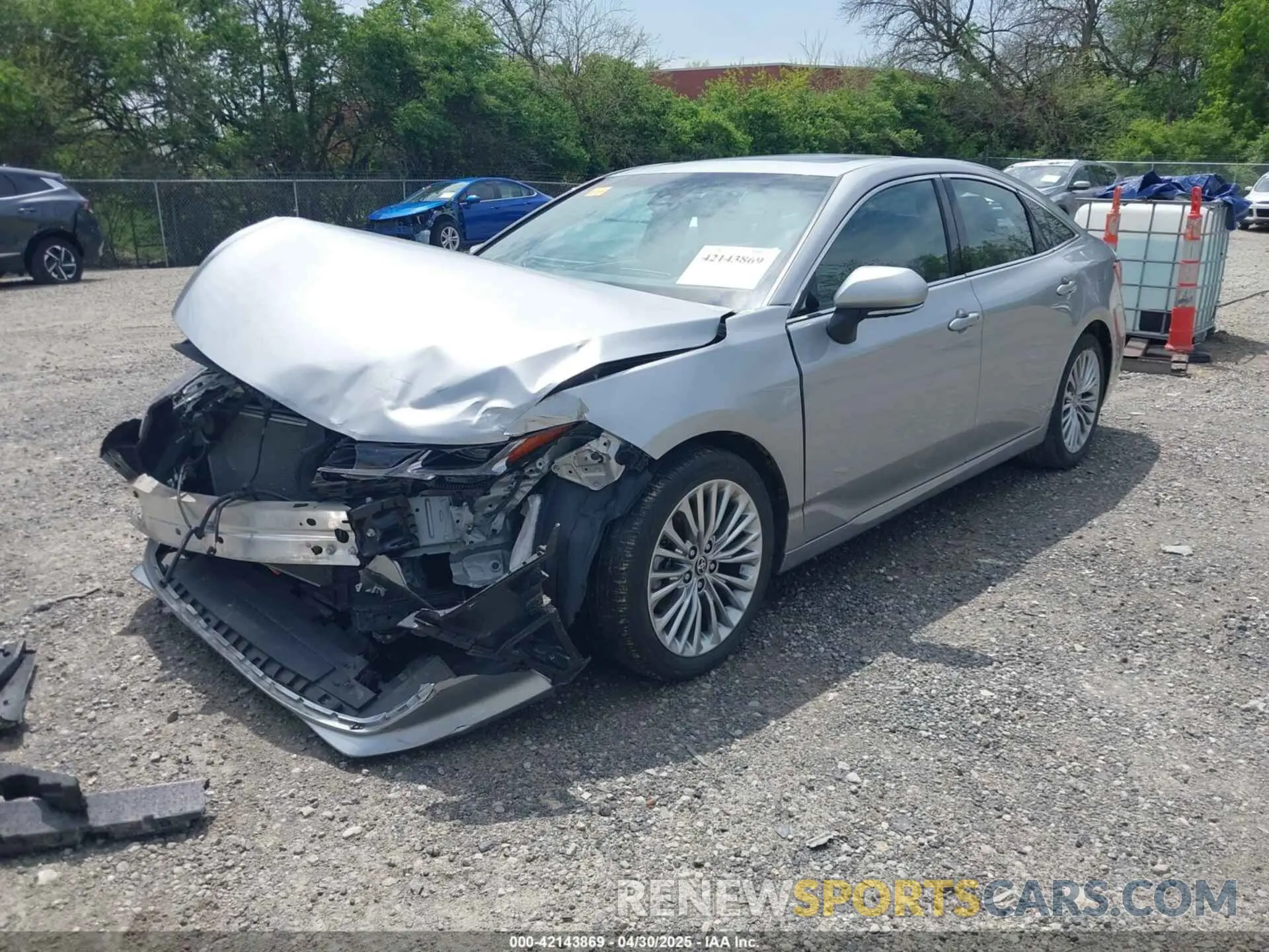 2 Photograph of a damaged car 4T1DZ1FB9LU053598 TOYOTA AVALON 2020