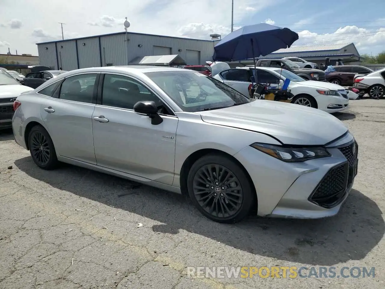 4 Фотография поврежденного автомобиля 4T1E21FB3LU014885 TOYOTA AVALON 2020