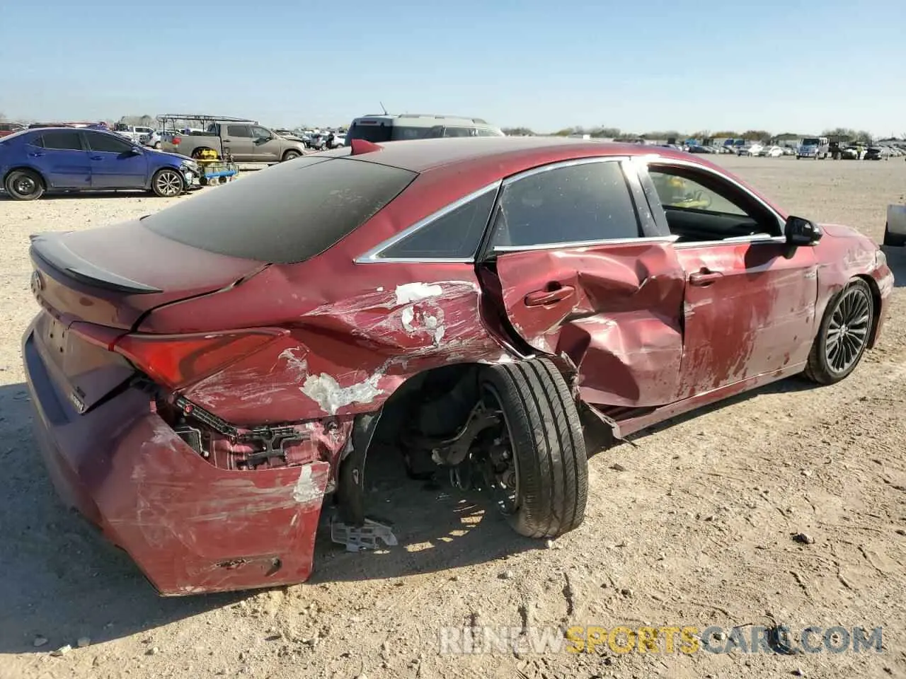 3 Photograph of a damaged car 4T1E21FB7LU019880 TOYOTA AVALON 2020