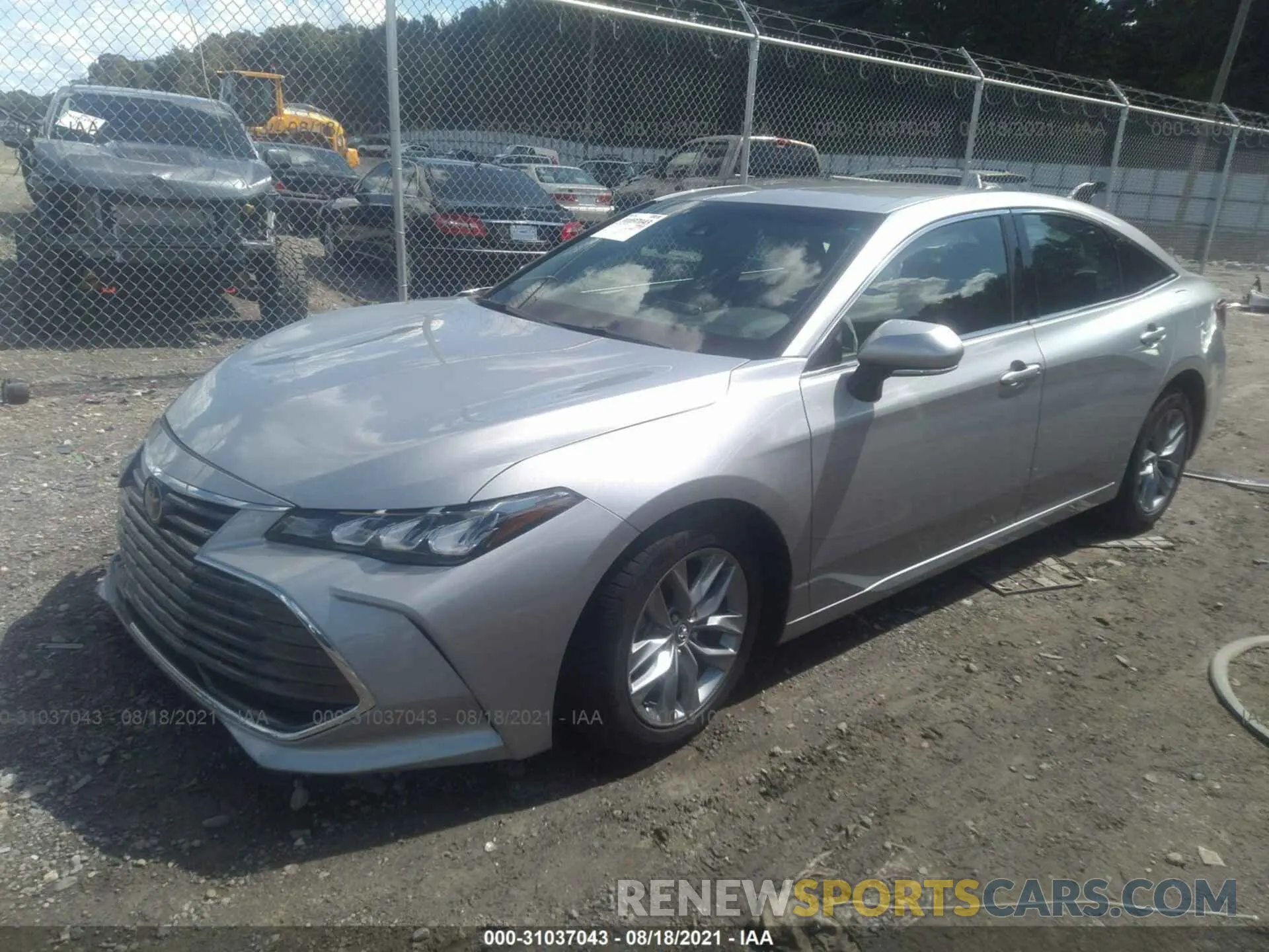 2 Photograph of a damaged car 4T1JZ1FB3LU049047 TOYOTA AVALON 2020