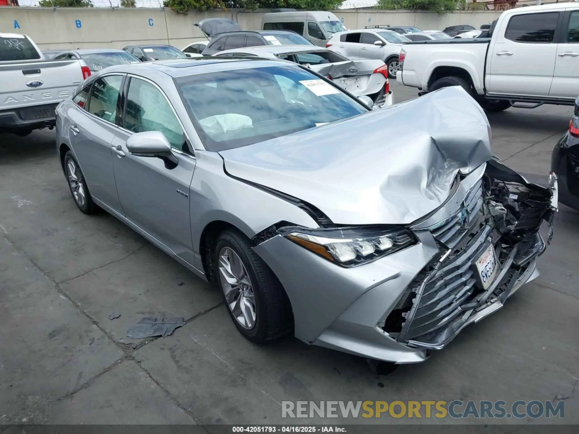 1 Фотография поврежденного автомобиля 4T1AA1AB3MU003279 TOYOTA AVALON 2021