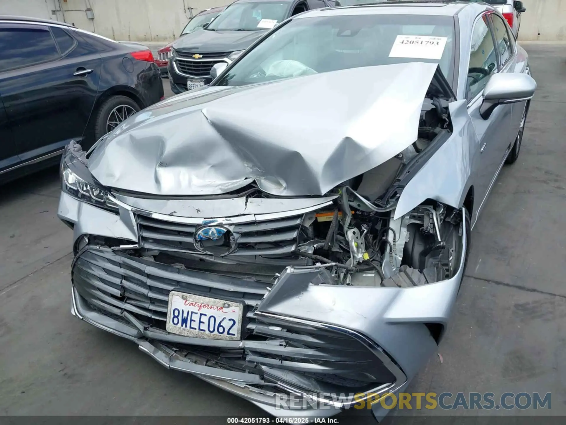 13 Фотография поврежденного автомобиля 4T1AA1AB3MU003279 TOYOTA AVALON 2021