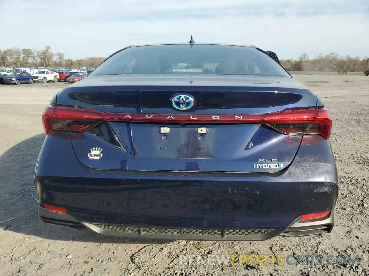 6 Фотография поврежденного автомобиля 4T1AA1AB6MU003499 TOYOTA AVALON 2021