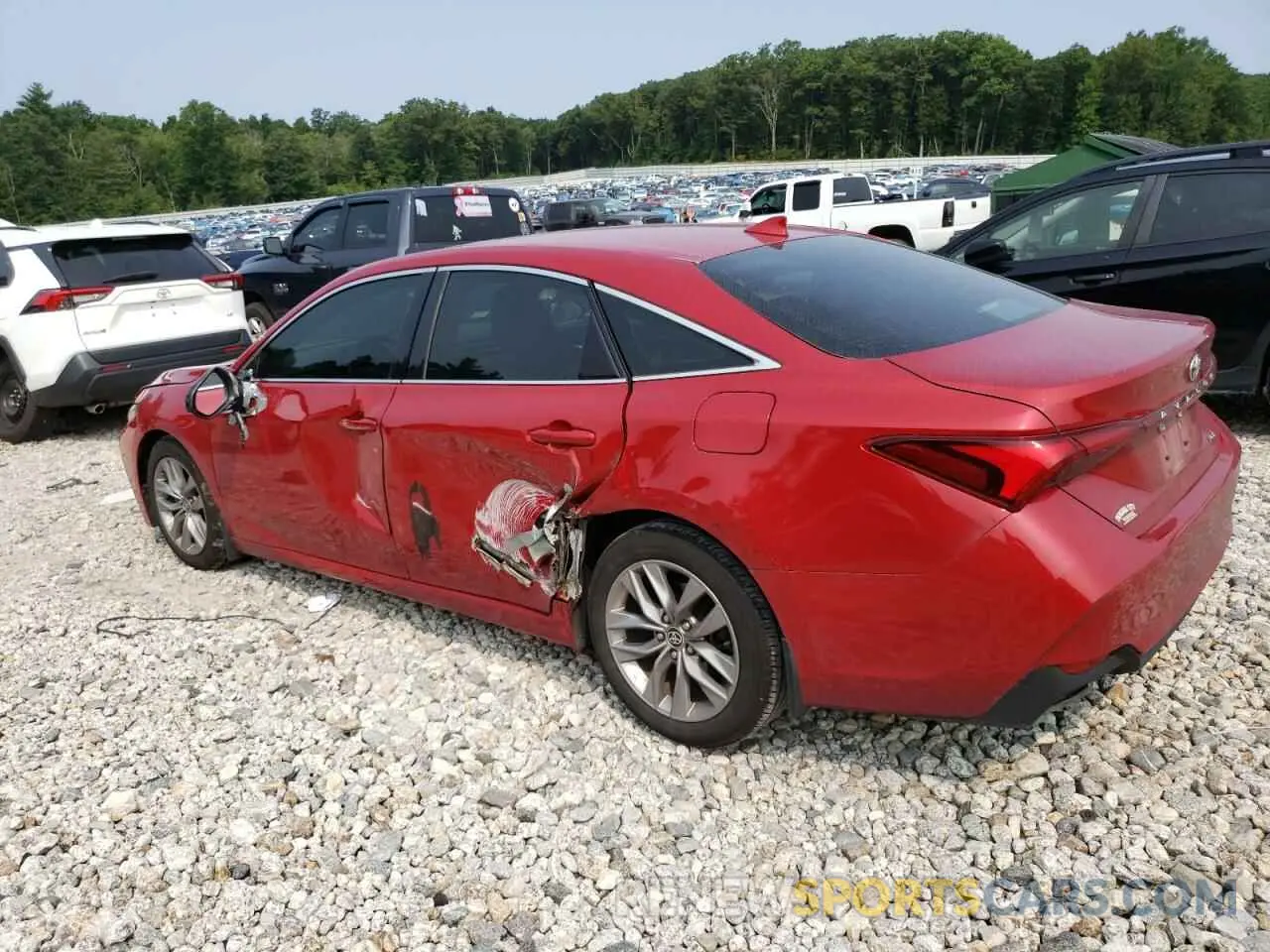 2 Photograph of a damaged car 4T1AZ1FB7MU057380 TOYOTA AVALON 2021