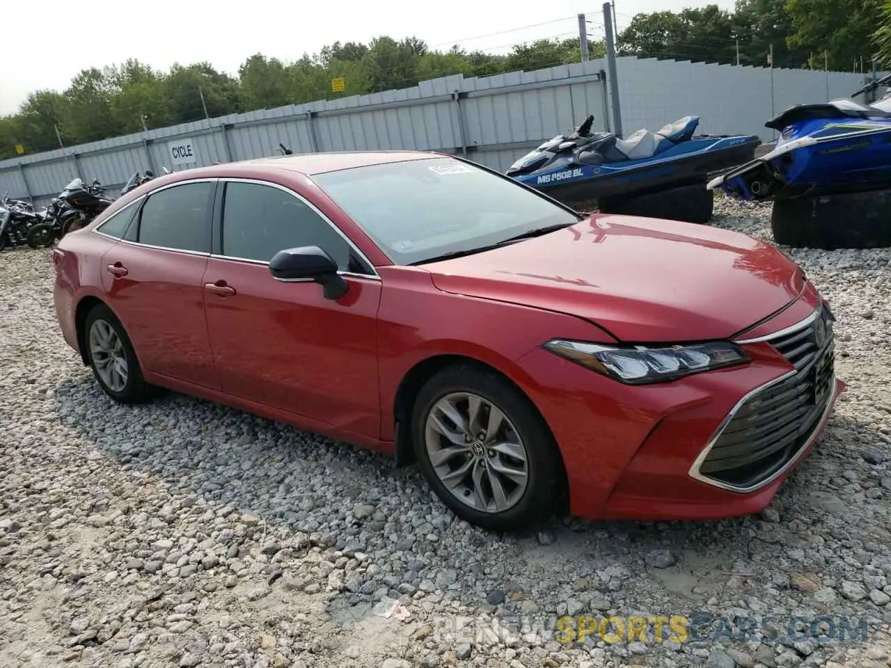 4 Photograph of a damaged car 4T1AZ1FB7MU057380 TOYOTA AVALON 2021