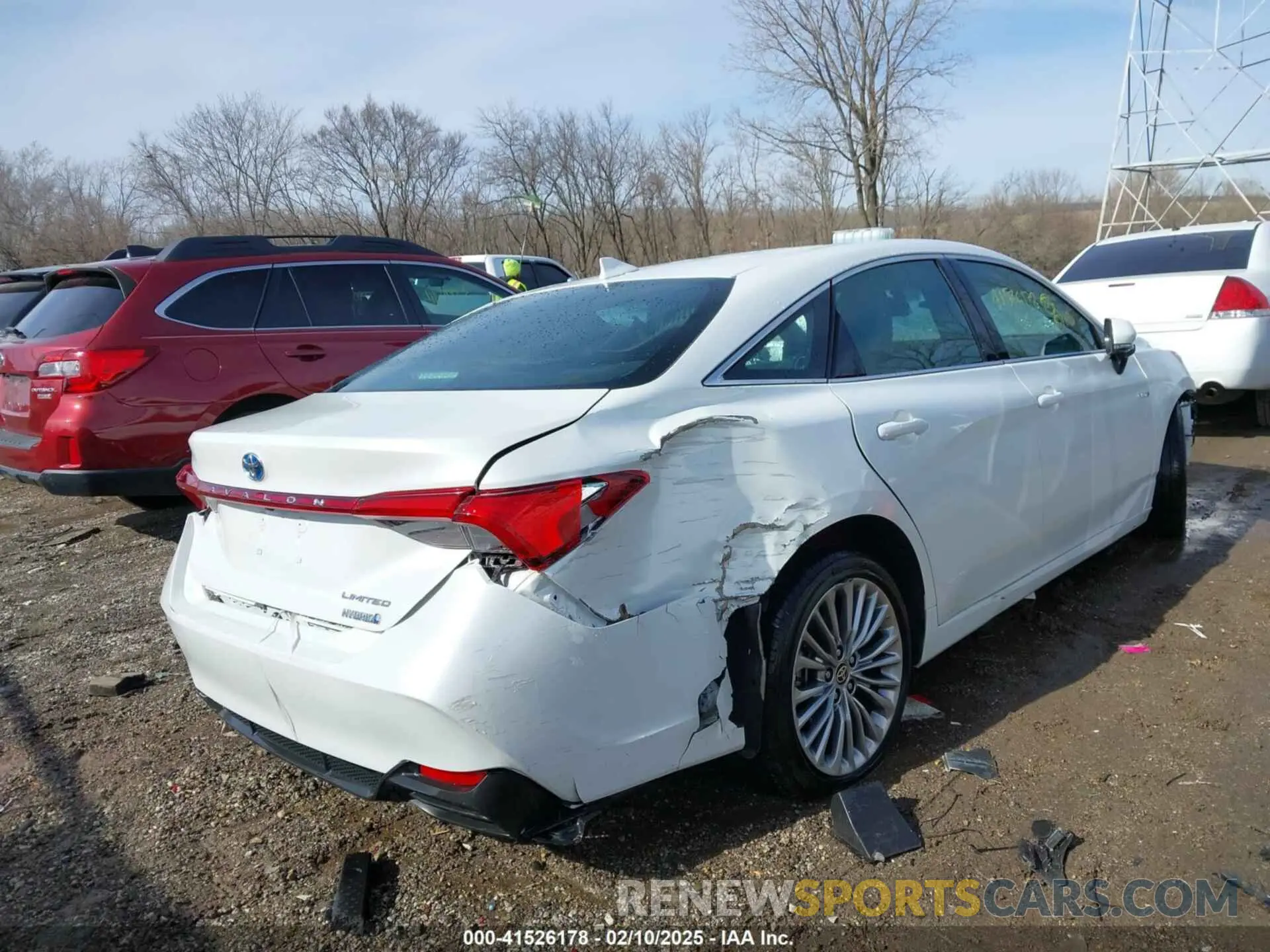 4 Фотография поврежденного автомобиля 4T1CA1AB5MU007830 TOYOTA AVALON 2021