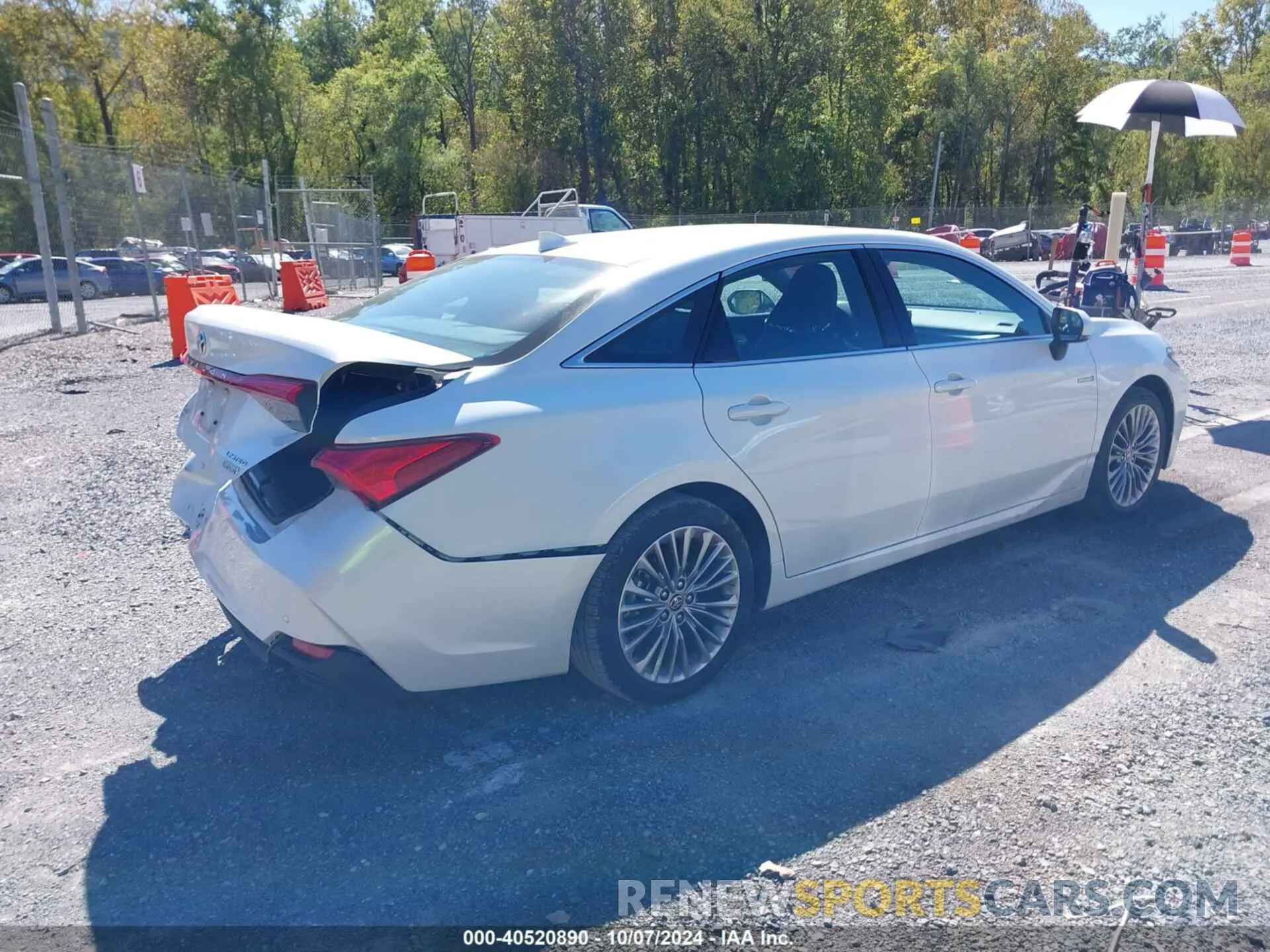 4 Фотография поврежденного автомобиля 4T1DA1AB1MU006842 TOYOTA AVALON 2021