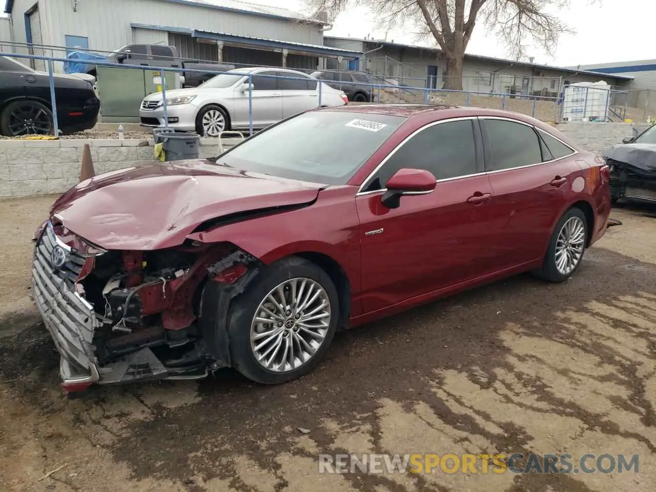 1 Photograph of a damaged car 4T1DA1AB2MU007708 TOYOTA AVALON 2021