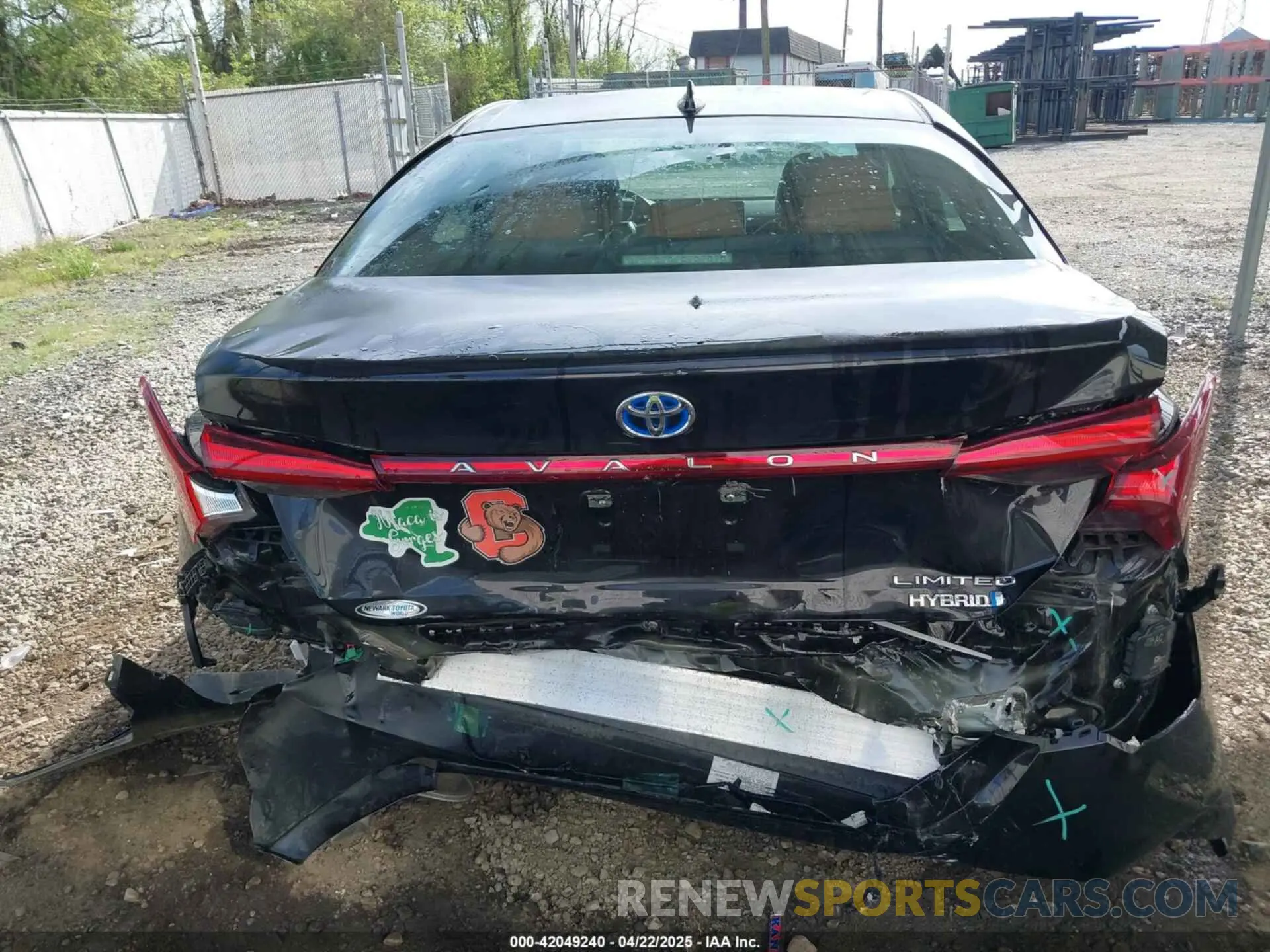 17 Фотография поврежденного автомобиля 4T1DA1AB3MU002016 TOYOTA AVALON 2021
