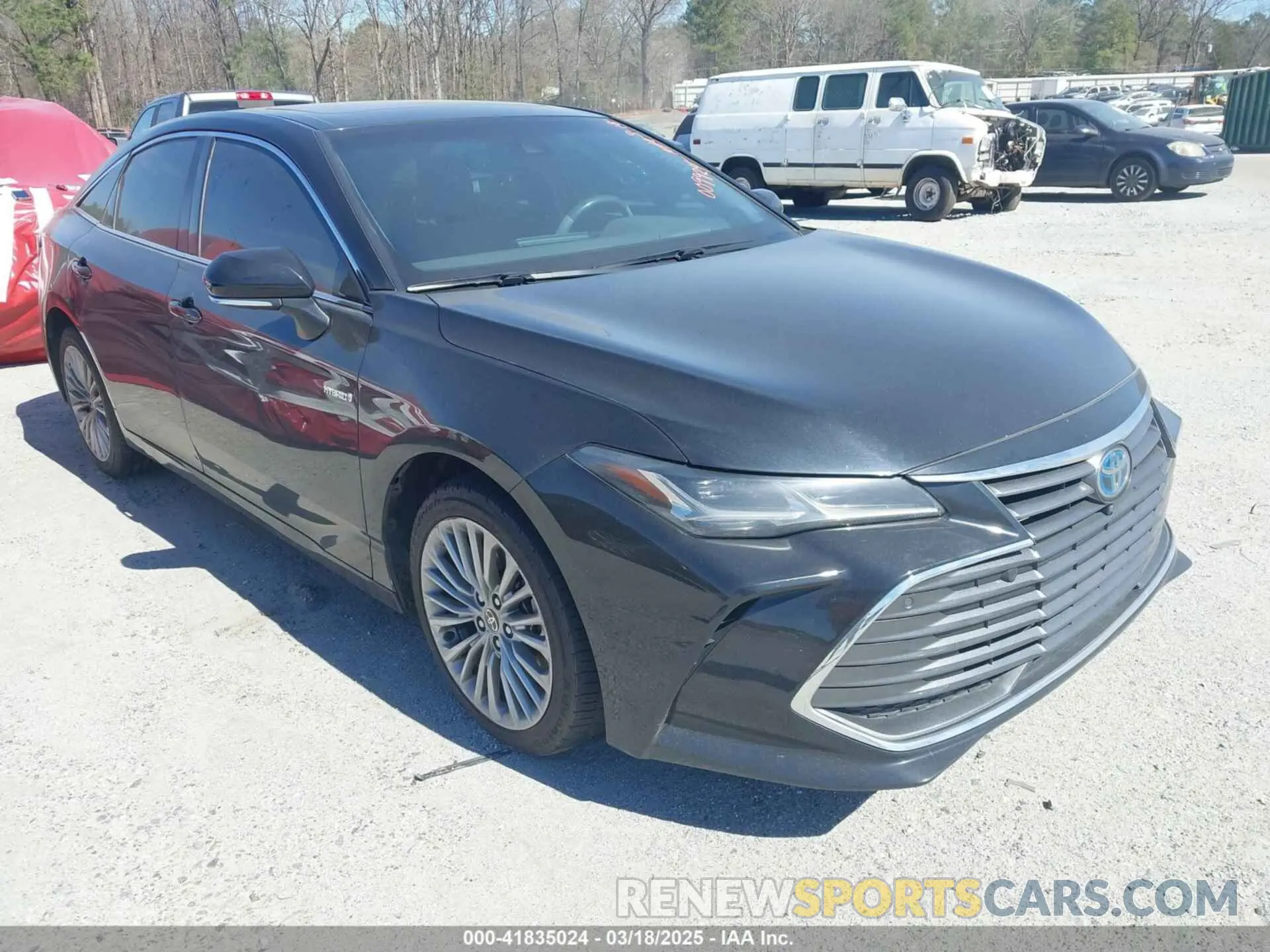1 Photograph of a damaged car 4T1DA1AB7MU009924 TOYOTA AVALON 2021