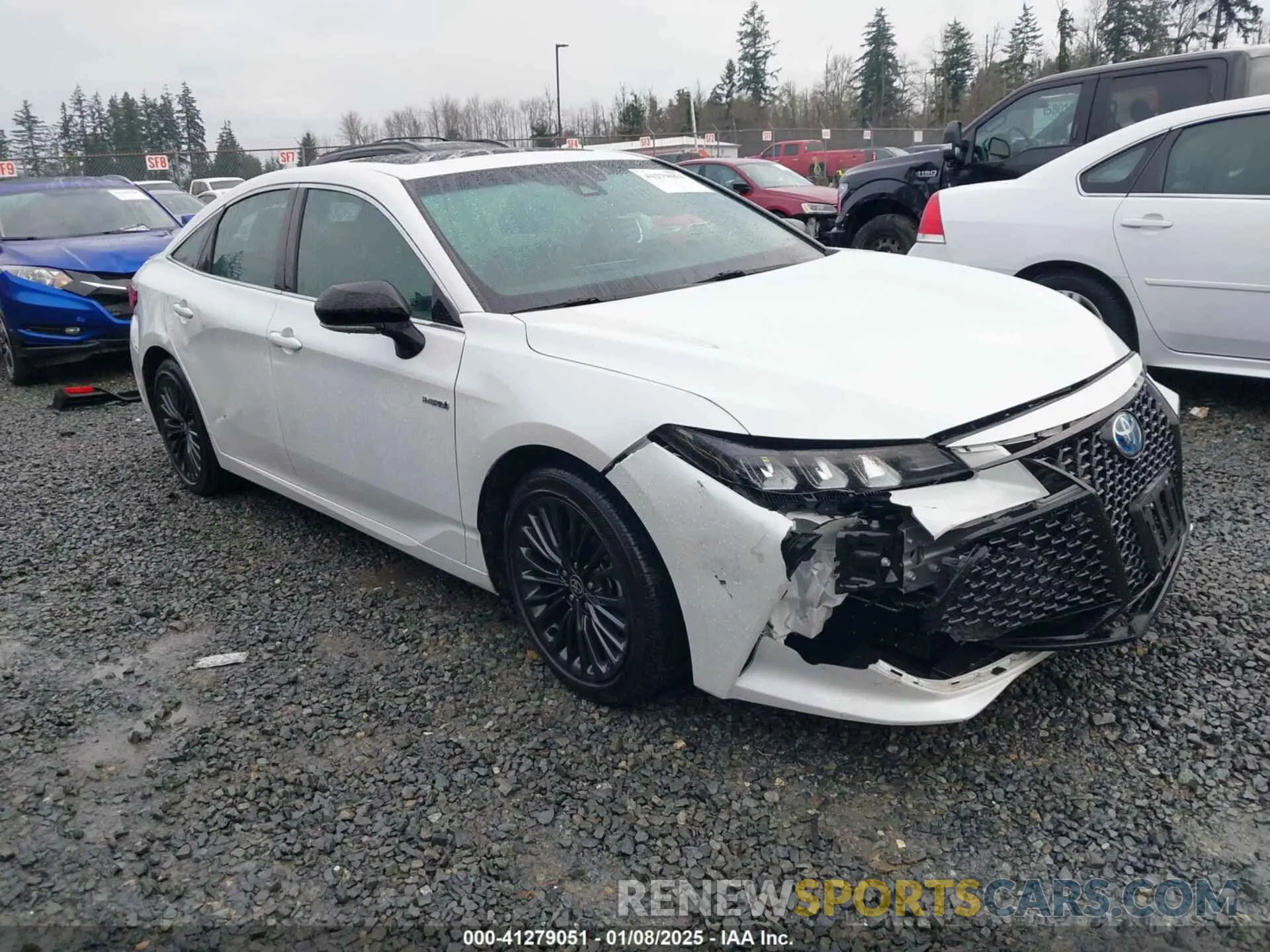 1 Photograph of a damaged car 4T1EA1AB1MU002228 TOYOTA AVALON 2021