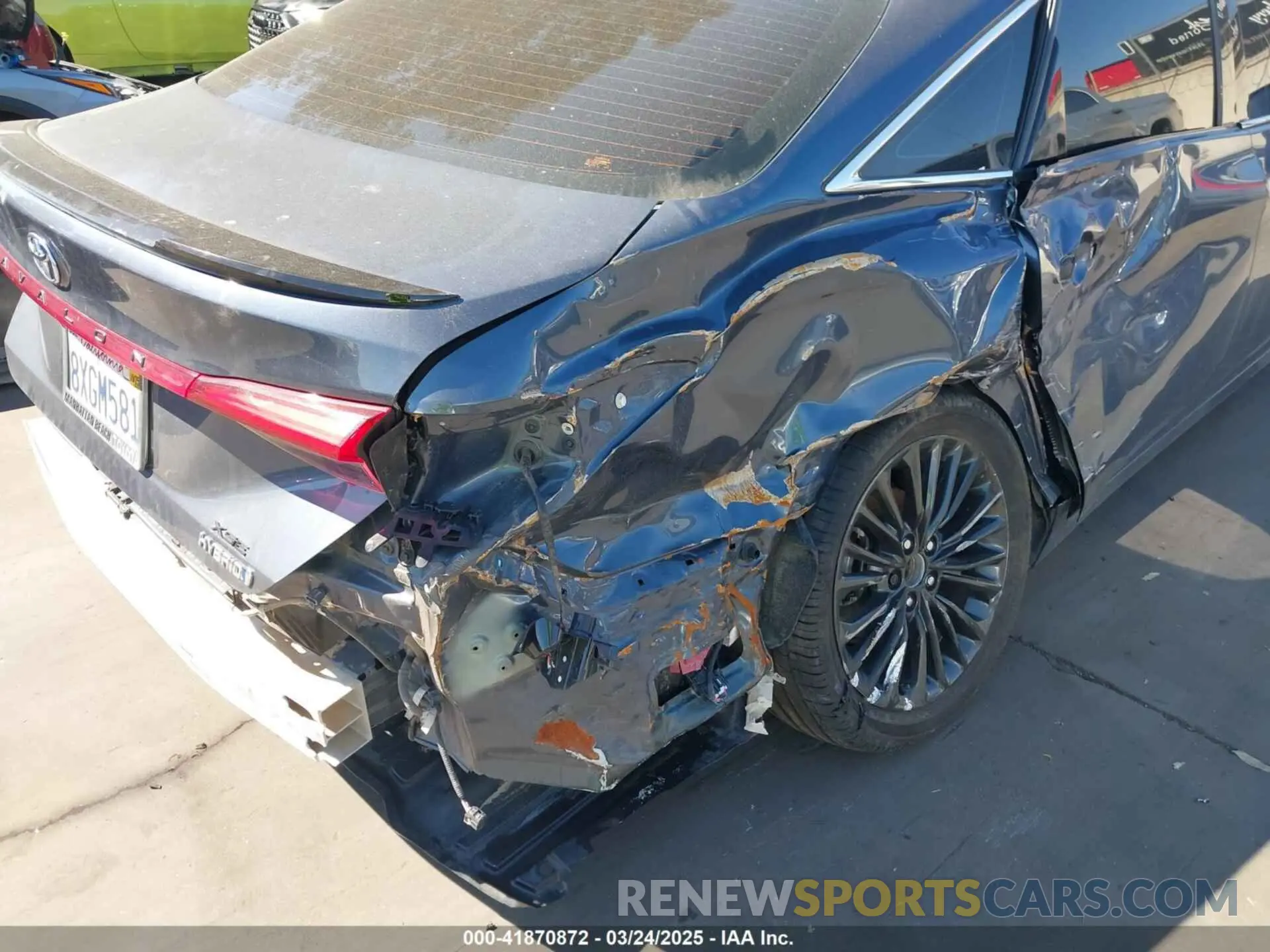 12 Photograph of a damaged car 4T1EA1AB2MU001301 TOYOTA AVALON 2021