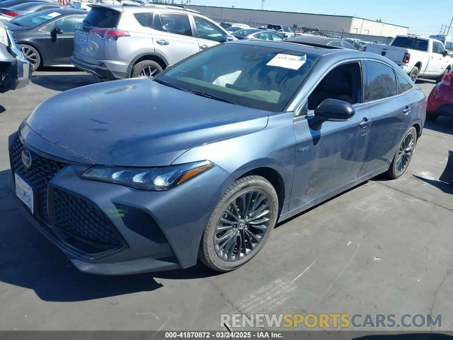 2 Photograph of a damaged car 4T1EA1AB2MU001301 TOYOTA AVALON 2021