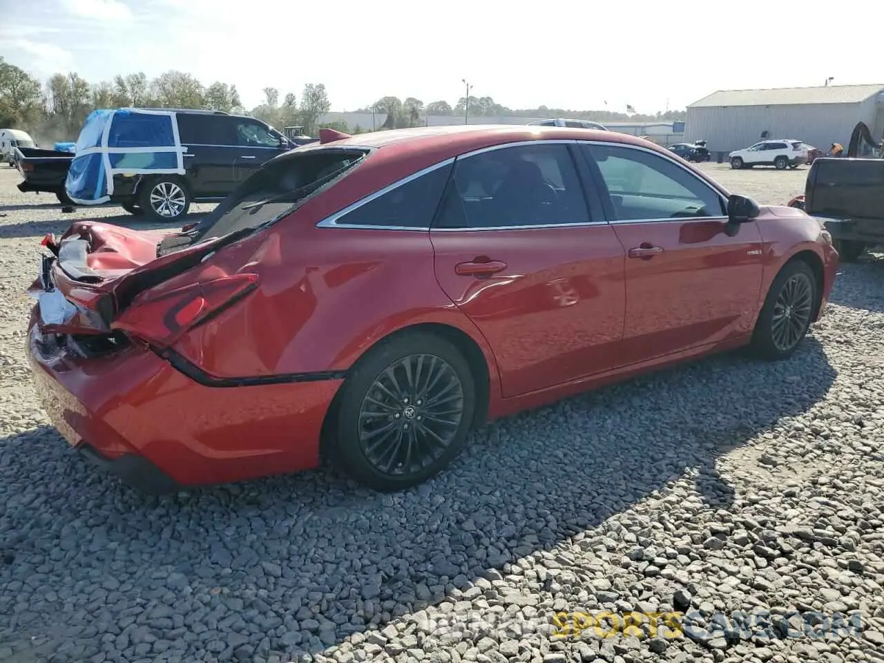 3 Фотография поврежденного автомобиля 4T1EA1AB2MU007969 TOYOTA AVALON 2021