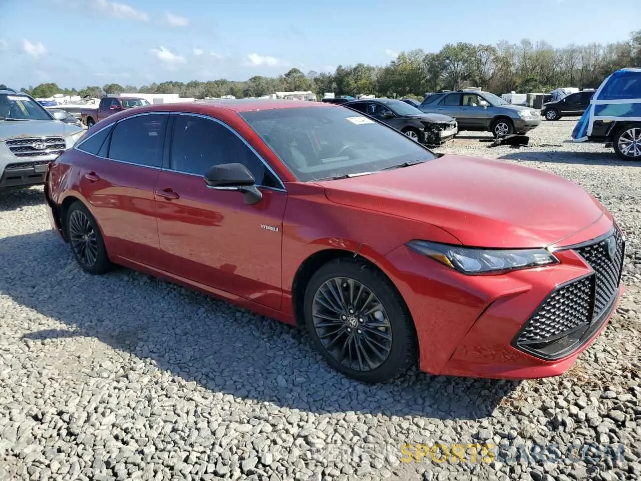 4 Фотография поврежденного автомобиля 4T1EA1AB2MU007969 TOYOTA AVALON 2021