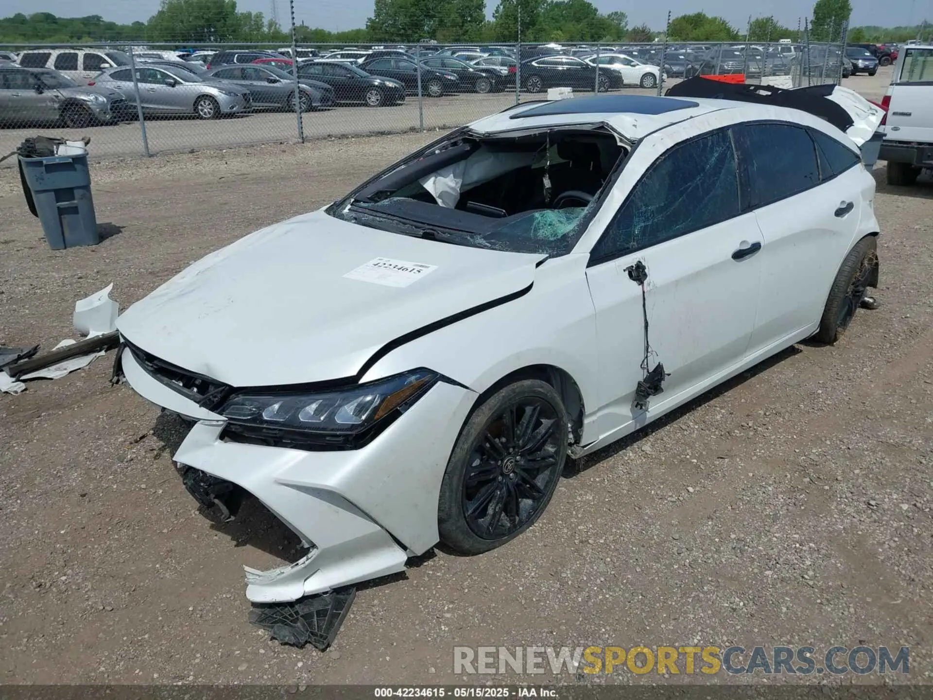 2 Фотография поврежденного автомобиля 4T1EZ1FB4MU059332 TOYOTA AVALON 2021