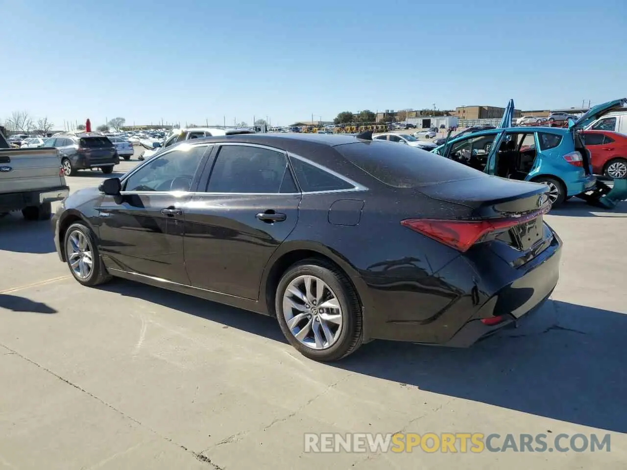 2 Photograph of a damaged car 4T1JA1AB8MU001429 TOYOTA AVALON 2021