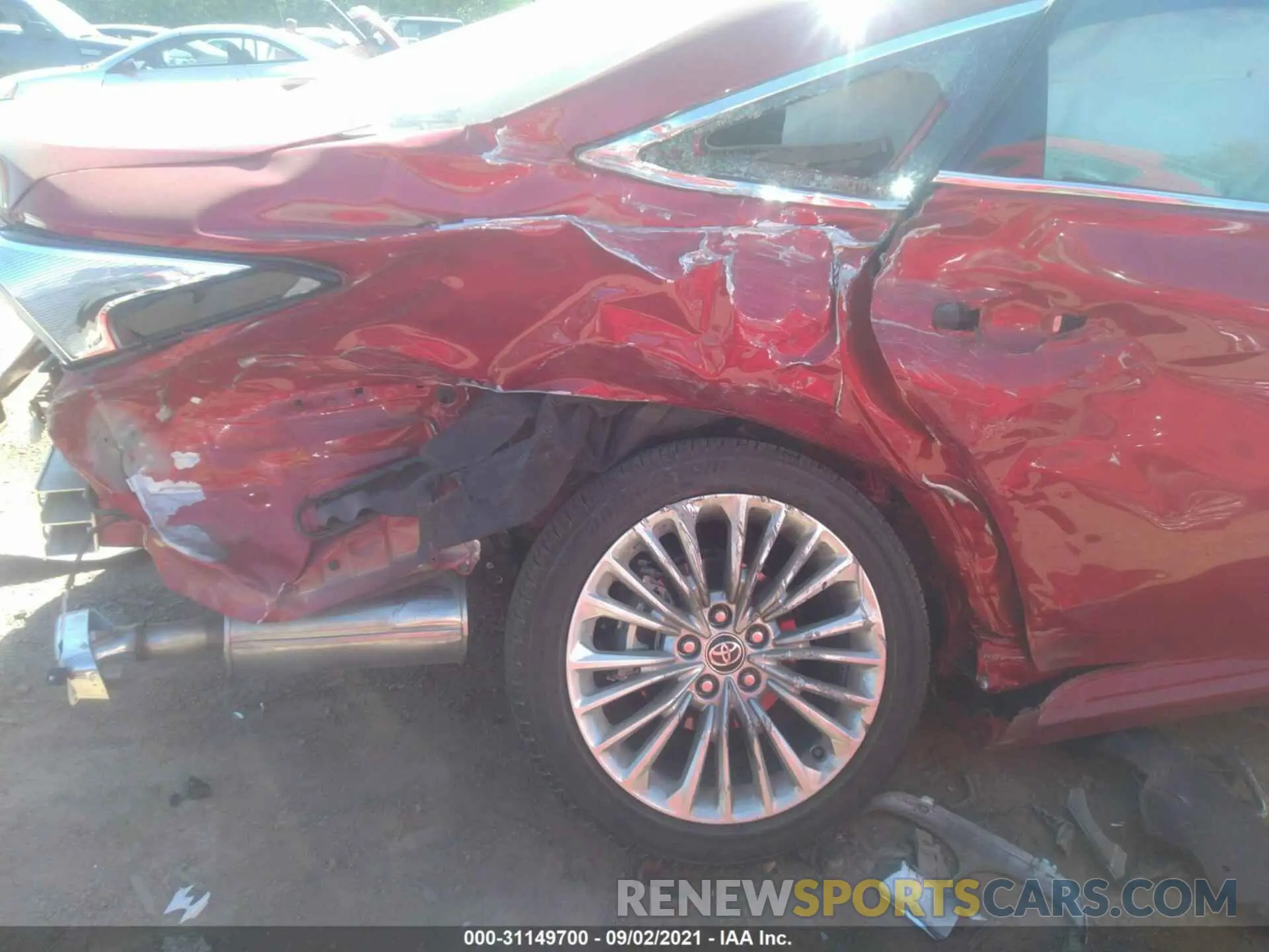 6 Фотография поврежденного автомобиля 4T1NB1BB1MU001351 TOYOTA AVALON 2021